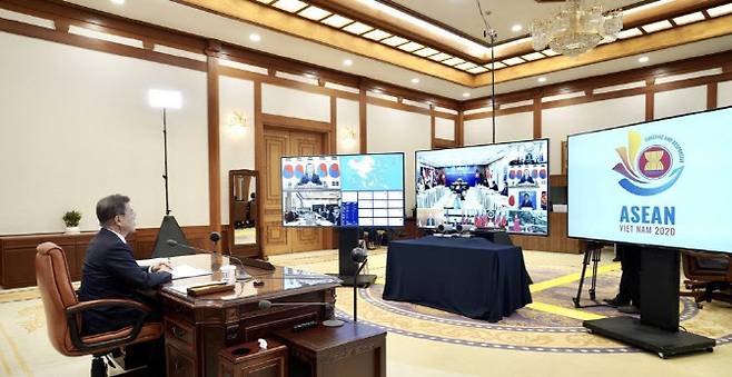 청와대 집무실.(사진=연합뉴스)