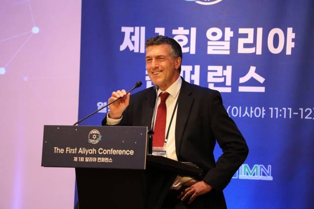 주한 이스라엘 대사 아키바 토르 대사의 축사.