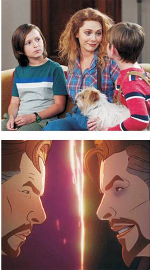 MCU 세계관은 디즈니+ ‘완다비전’(위 사진)과 ‘왓 이프’를 챙겨봐야 이해하기 쉽다.