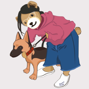 윤석열 대통령 부인 김건희 여사 캐릭터 NFT