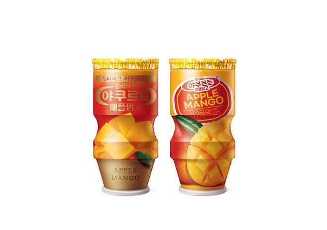 ▲hy, 얼려먹는 야쿠르트 애플망고. (사진=hy)