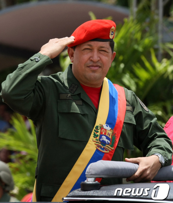 우고 차베스 전 베네수엘라 대통령. © AFP=News1 자료 사진