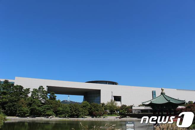 오는 21일 한미 정상의 만찬이 열리는 국립중앙박물관 전경. © News1