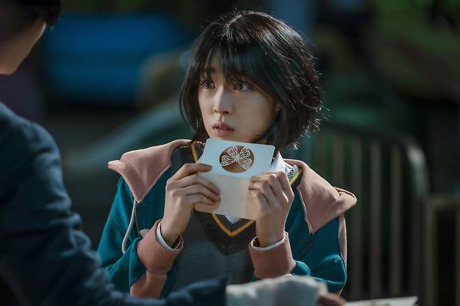 The Sound of Magic Choi Sungeun as Yoon Ah-yi in The Sound of Magic Cr. Lim Hyo Sun/Netflix © 2022