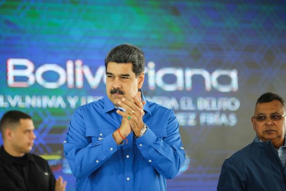 니콜라스 마두로 베네수엘라 대통령.[AFP=연합뉴스]