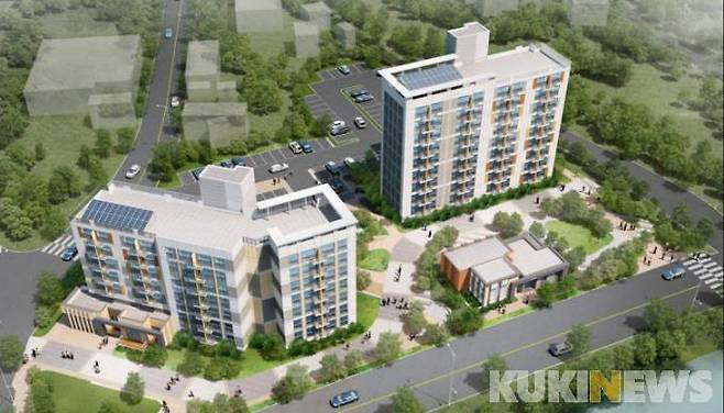 화천읍 신읍지구 마을정비형 공공주택 조감도