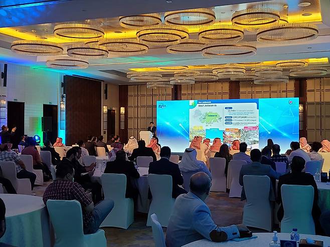 [무안=뉴시스] 한-사우디 수교 60주년 기념 '한국 관광 로드쇼'. *재판매 및 DB 금지