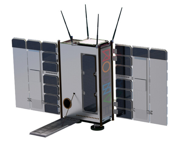 한컴의 첫 인공위성이자 국내 첫 지구관측용 민간 위성 세종1호. 사진=한글과컴퓨터