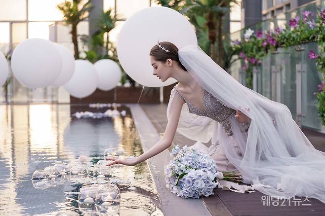 사진 : 노보텔 앰배서더 서울 동대문 웨딩 쇼케이스, 새롭게 단장한 '그랜드볼룸&nbsp;라온 & 루프톱 가든' 이색적인 웨딩