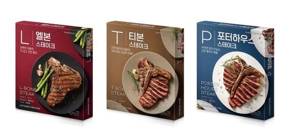 신세계푸드 '숏로인 스테이크' 3종