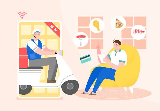 신종 코로나바이러스 감염증(코로나19) 장기화로 음식 배달서비스가 급부상 했지만 치솟는 배달비에 소비자 부담도 커지고 있다. 이에 카드사들은 배달비를 아낄 수 있는 특화카드 출시에 한창이다./사진=이미지투데이