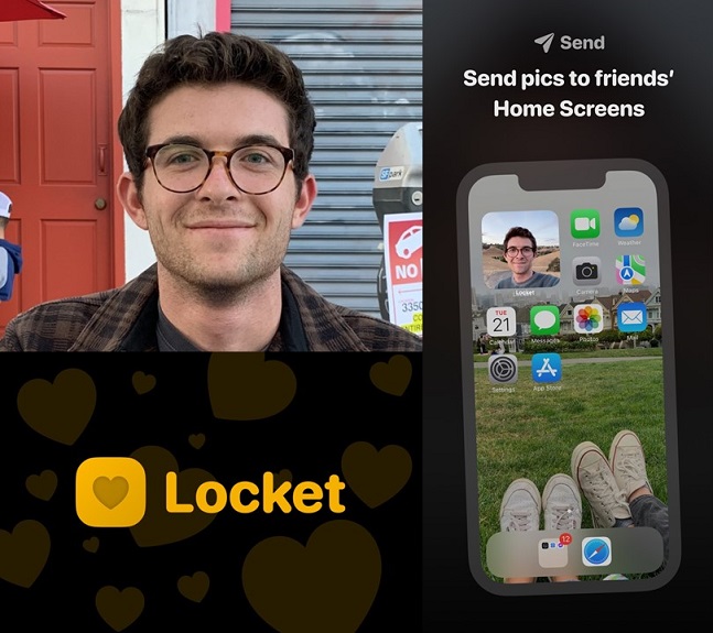 2017·2018·2019년 애플 스위프트 학생 공모전 우승자인 매트 모스와 그가 개발한 앱 'Locket' /사진=애플 제공