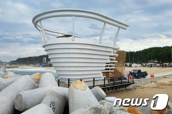 강원 강릉 해중공원 육상시설 전망대.(뉴스1 DB)