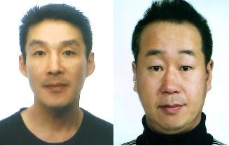 제주 중학생 살인사건 피고인인 백광석(49·왼쪽)과 김시남(47).(제주경찰청 제공)© 뉴스1