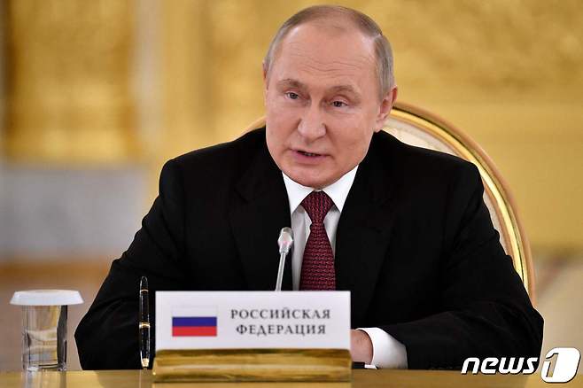 블라디미르 푸틴 러시아 대통령 © AFP=뉴스1 © News1 정윤미 기자