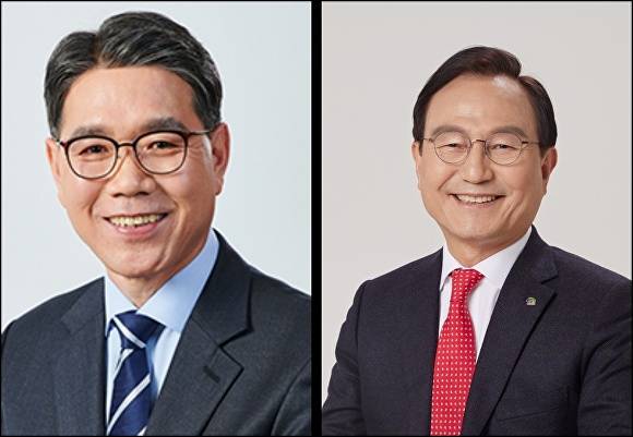 이재관 민주당 후보(사진 왼쪽) 박상돈 국민의힘 후보 [사진=중앙선거관리위원회 홈페이지]