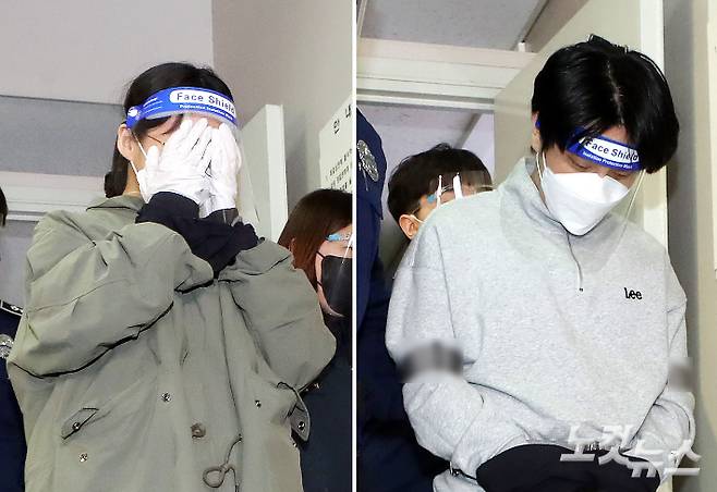 '계곡 살인' 사건 피의자 이은해(31)·조현수(30). 인천=황진환 기자