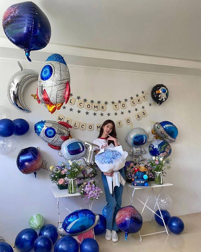 아이브 멤버 장원영 공식 SNS 제공