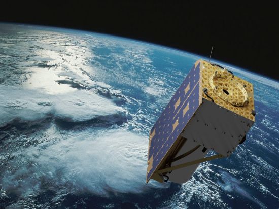 KT SAT과 파트너쉽을 맺은 블랙스카이사가 운용 중인 위성의 모습.