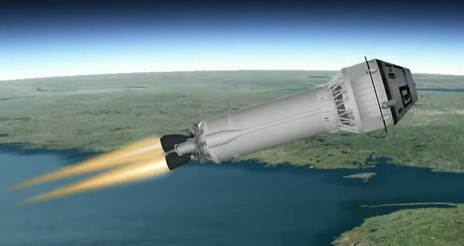 미국 보잉의 우주 택시 탑재용 유인캡슐 'CST-100 스타라이너'. (사진=미국항공우주국 유튜브 캡처) *재판매 및 DB 금지