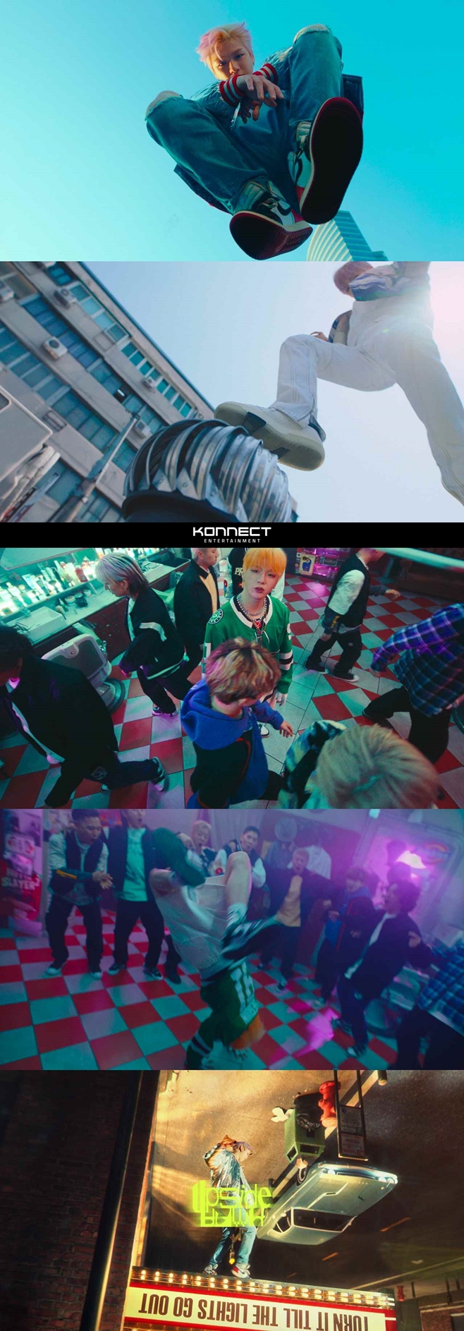Kang Daniel returns to the most Kang DanielDown title track.Connected Entertainment released a music video teaser video of Upside Down on its official SNS at 0:00 on Sunday.Just a day before the comeback, it is the key point part of the title song that took off the veil.The video, which began with the song Turn Upside Down and was a combination of the charm of Upside Down. Street Bboying Performance was quickly and dynamically expressed.Kang Daniels light, bright and colorful atmosphere is full.Especially, the high-stakes Rainbow performance, which rotates 360 degrees in the air in place, caught the eye. The sound was also fascinated by the cool and exciting pop line.Guitar and driving synth pads added dramatic elements.Connected Entertainment said, It is an interesting song that coexists with a clear rose piano and heavy guitar sound. In addition, you will be able to feel a fresh and special rhythm by mixing drums, whistles and applause.At the end of the teaser, Kang Daniel is also impressed with the turning step on the upside down world, raising expectations for the main music video as much as Music.Kang Daniels new album The Story, which is released in 13 months, is the first regular album of Solo debut with 10 songs.You can get a glimpse of the scale of the entire album by producing three songs of track video as well as the title song Music Video.The album The Story, which contains the music world of the evolved Kang Daniel, is released at 24 Days at 6 pm.