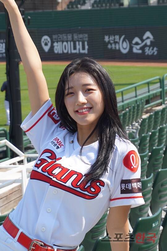 박예진 치어리더. ⓒ스포츠한국 이정철 기자