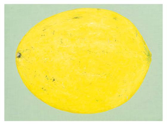 ″Lemon″(2021) is part of the ongoing solo exhibition by Kim Jiwon at PKM Gallery near the Blue House in central Seoul. [PKM GALLERY]