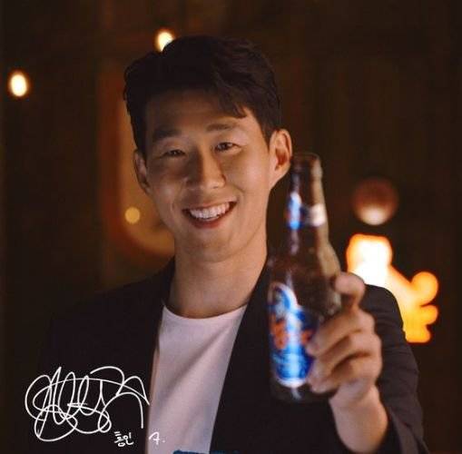 올해 초 글로벌 맥주 회사 타이거 맥주의 모델이 되기도 했다. [사진 타이거 맥주]