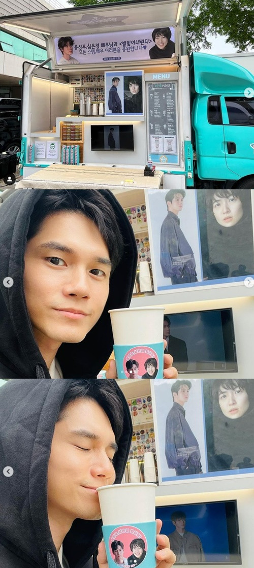 옹성우 류승룡 사진=옹성우 인스타그램