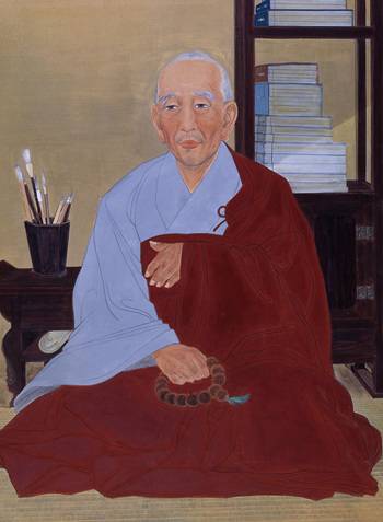 ▲일연 영정. 경산고을은 그와 함께 원효, 설총의 탄생지이다.Ⓒ경산시