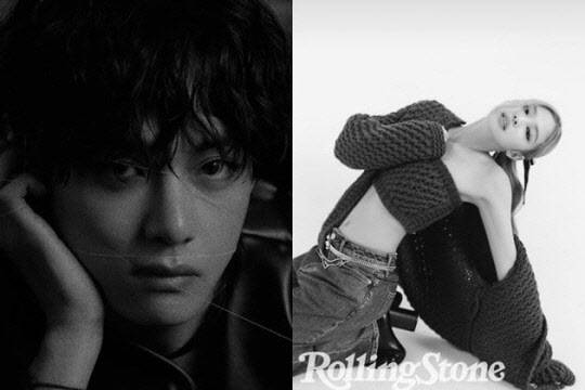 방탄소년단 뷔(왼쪽)와 제니(사진=인스타그램)