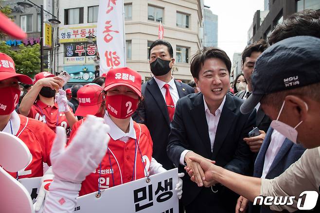 이준석 국민의힘 상임선대위원장 © News1 국회사진취재단