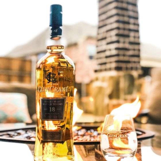 풍부한 과일향이 특징인 글렌 그란트 18년 위스키. 사진 글렌 그란트 페이스북