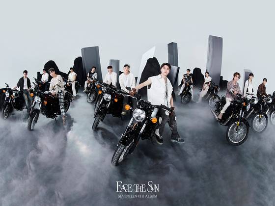 SEVENTEEN will release its fourth full-length album "Face the Sun" on May 27. [PLEDIS ENTERTAINMENT]