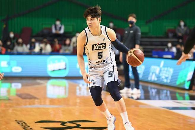 원주 DB로 이적하게 된 유현준.&nbsp; &nbsp;한국프로농구연맹(KBL)