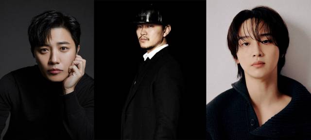 왓챠 '사막의 왕' 진구(좌측부터), 양동근, 장동윤 / 사진=바로엔터테인먼트, 조엔터테인먼트, 동이컴퍼니 제공