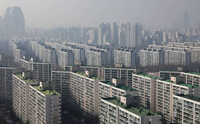 서울 강남구 아파트 단지 전경. /사진제공=뉴시스