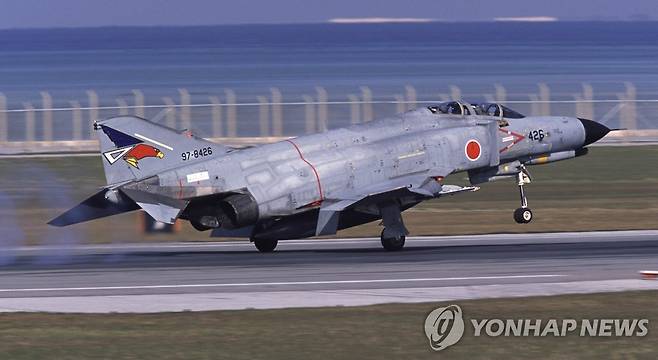 일본 F4 전투기 일본 항공자위대 F4 전투기 [일본 항공자위대 제공. 재판매 및 DB 금지