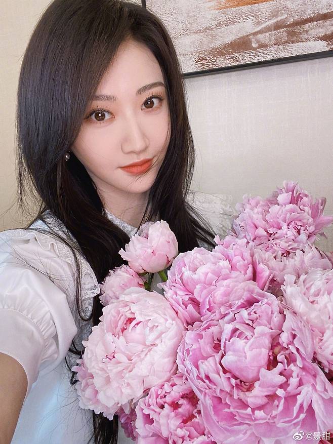 중국 여배우 징톈 /웨이보