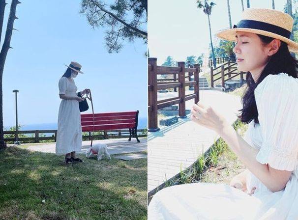 배우 손예진이 29일 공개한 근황. /인스타그램