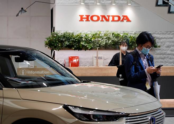 혼다의 한 전시장. /연합뉴스
