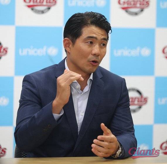 성민규 롯데 자이언츠 단장. 뉴시스