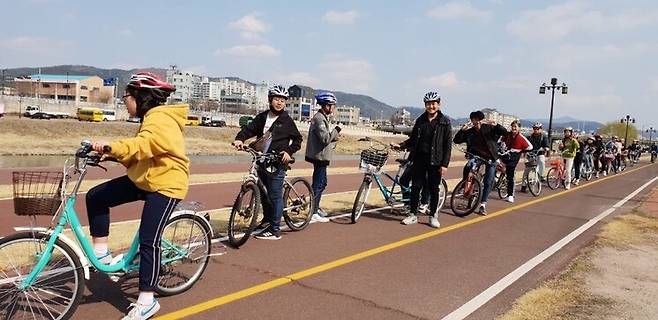 오디세이학교는 1년에 4∼5차례 여행을 다닌다. 오디세이학교 제공