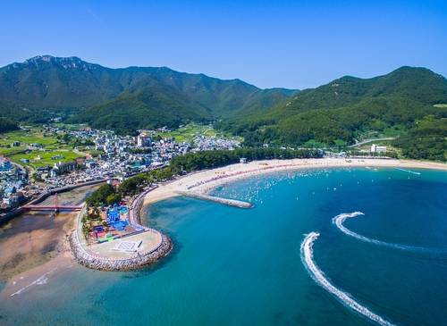 상주은모래비치 해수욕장 [남해군 제공. 재판매 및 DB 금지]