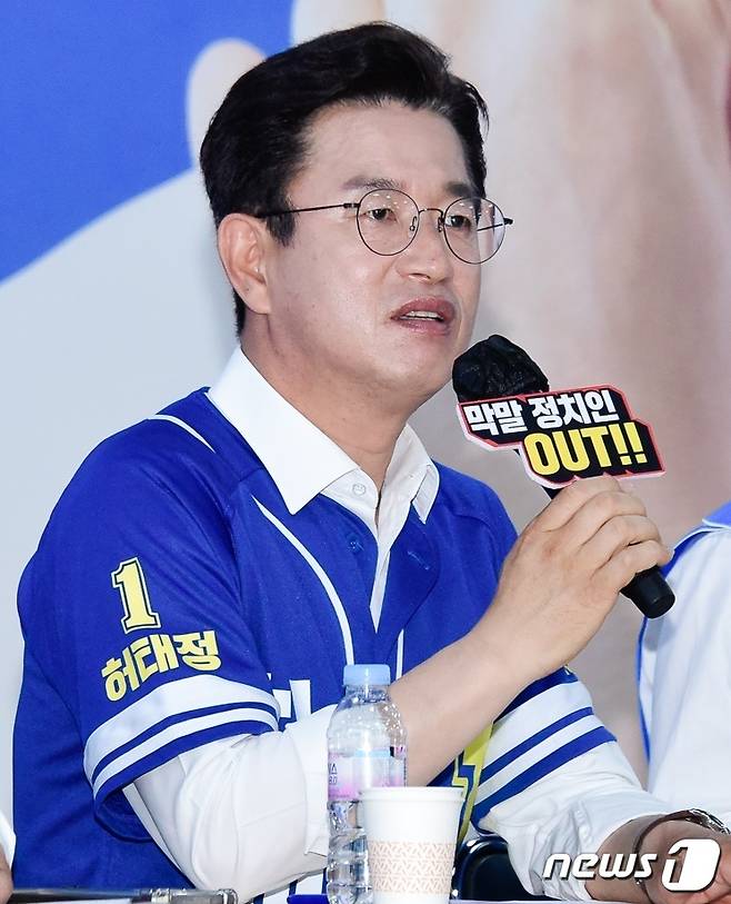 더불어민주당 허태정 대전시장 후보. ©뉴스1