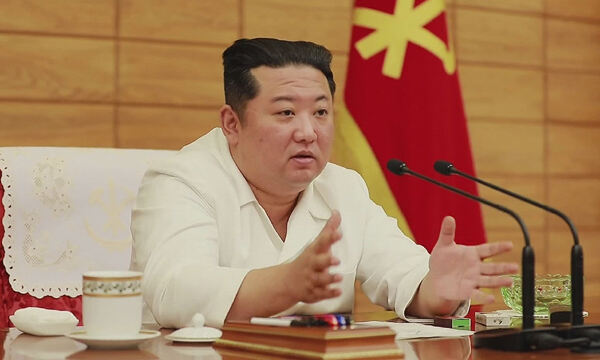 북한 김정은 국무위원장. 조선중앙TV 화면