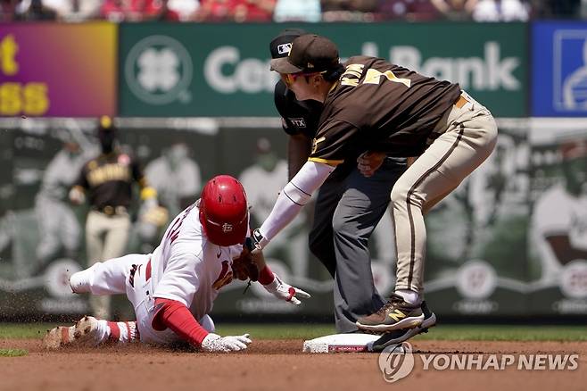 샌디에이고 김하성의 수비 [AP=연합뉴스]