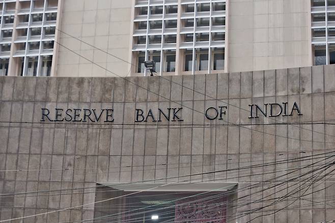 인도 중앙은행(RBI) 전경. [게티이미지뱅크]