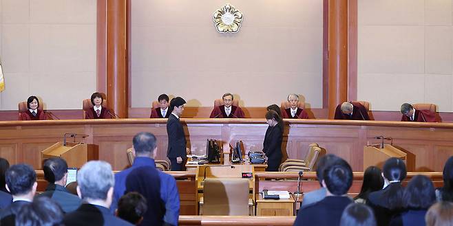 헌법재판소는 2019년 4월11일 낙태죄에 헌법불합치 결정을 내렸다. ⓒ사진공동취재단