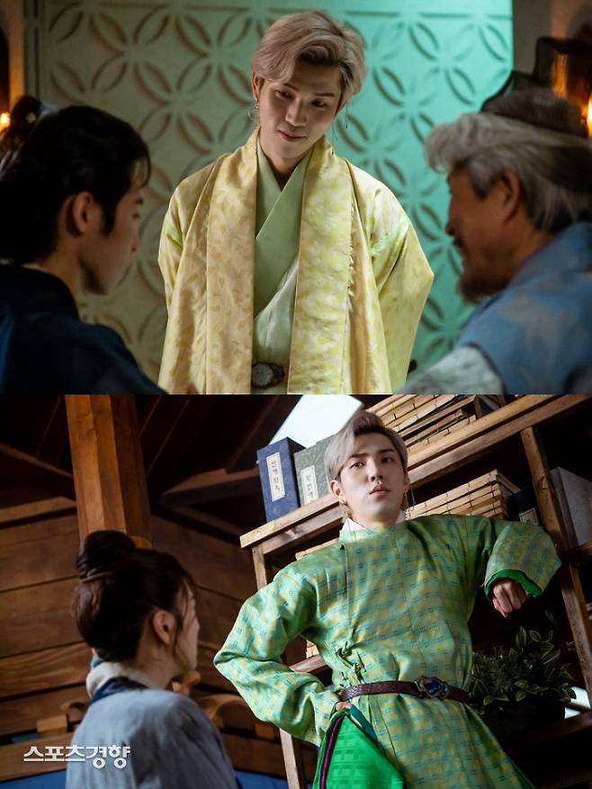 tvN 주말극 ‘환혼’에 출연하는 배우 유인수의 캐릭터 이미지. 사진 스튜디오드래곤, 하이퀄리티